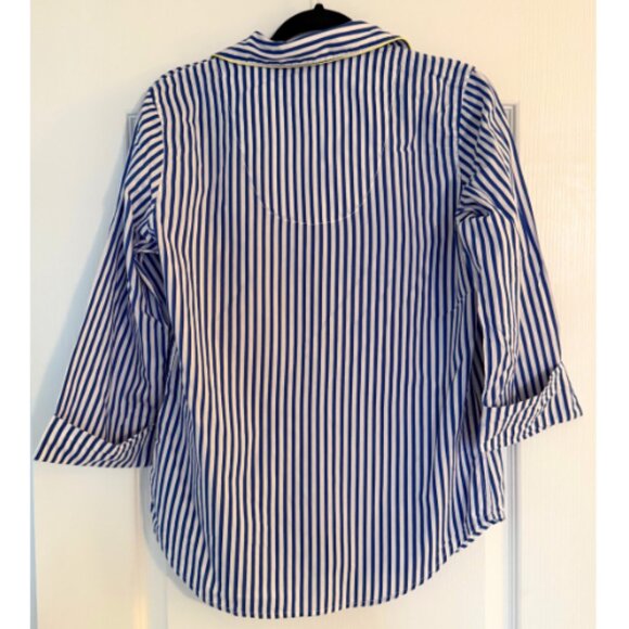 Lauren Ralph Lauren Cotton Sleep Set Pajamas Capri length Womens M - Picture 3 of 7